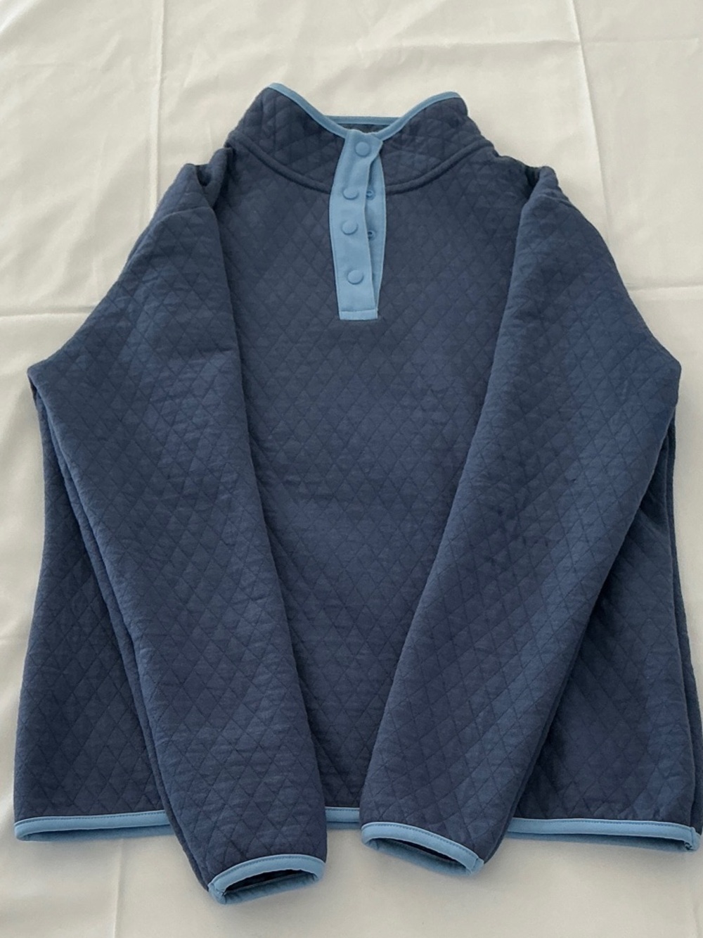 Renwick Peri Quilted Snap Mock